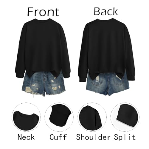 Halloween Sweatshirt Women Why Yes Actually I Can Drive a Stick Shirts Witch Graphic Long Sleeve Pullover Tops3