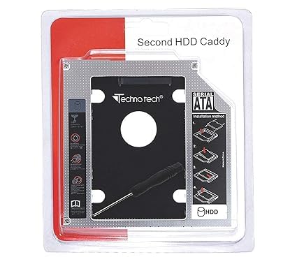 HB PLUS Original Caddy for Laptop Caddy 12.7 MM Second HDD DVD Slot SATA 2.0 Slim-picture-15