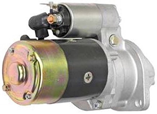 RAREELECTRICAL New Starter Motor Compatible with Komatsu Backhoe Loader Wb93r-2 S/N 93F25184-Up Ym129953-77019