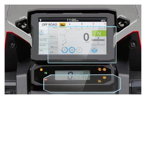 Proteggi Schermo Cruscotto Per CRF1100 L Africa Twin 2020 2021 2022 2023 2024 TPU Strumento Pellicola Anti Luce Blu A Prova Di Esplosione Pellicola Moto Cluster Protezione
