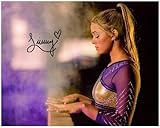 LIVVY DUNNE SIGNED 8x10 PHOTO MODEL GYMNAST SOCIAL MEDIA INFLUENCER BECKETT BAS