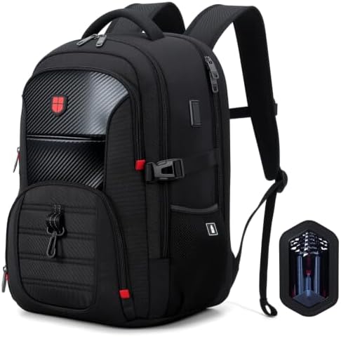 Large Travel Laptop Backpack for Men 17 Inch TSA-Friendly Bag