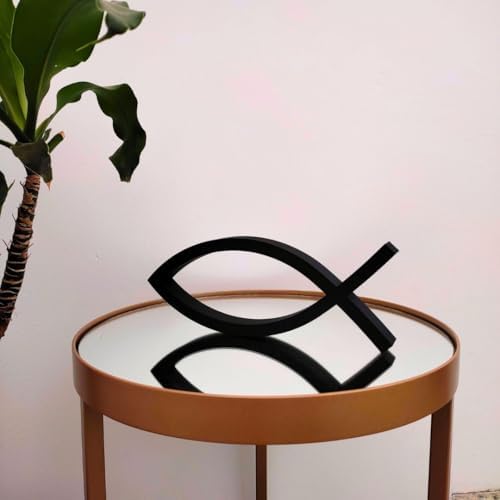 Estatueta Peixe/Decoração Imagem Religiosa, Artigo para casa