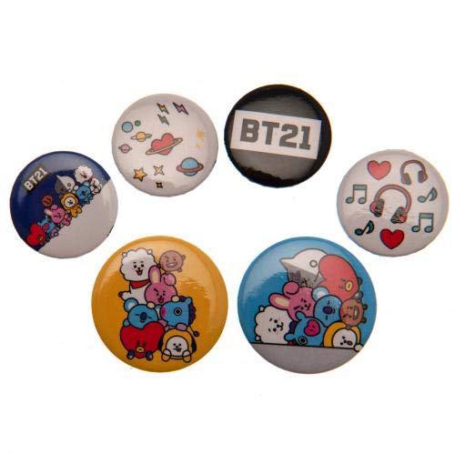 BT21Button Badge Set Official Merchandise
