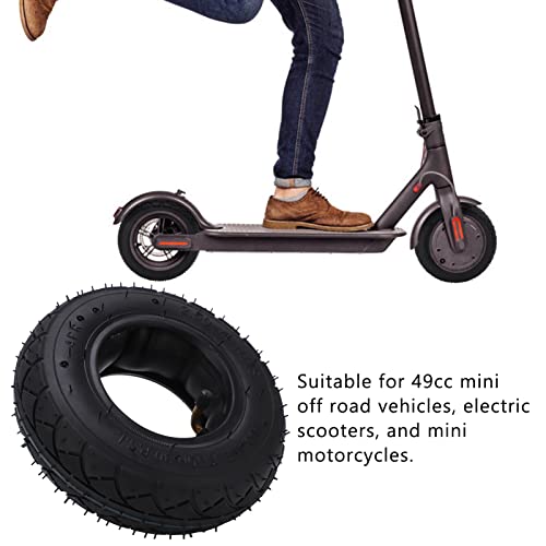 Image of Pilipane 2 50‑4 Tire and Inner Tube Set Rubber Inner Outer Tyre Replacement, Replacement Tire & Inner Tube, for Scooters Electric Wheelchairs