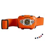 LED Headlamp Flashlight with Red Light - Brightest Headlight for Camping Hiking Running Backpacking Fishing Hunting Walking Reading - Waterproof Headlamps - Best Work Head Lamp Light with Batteries