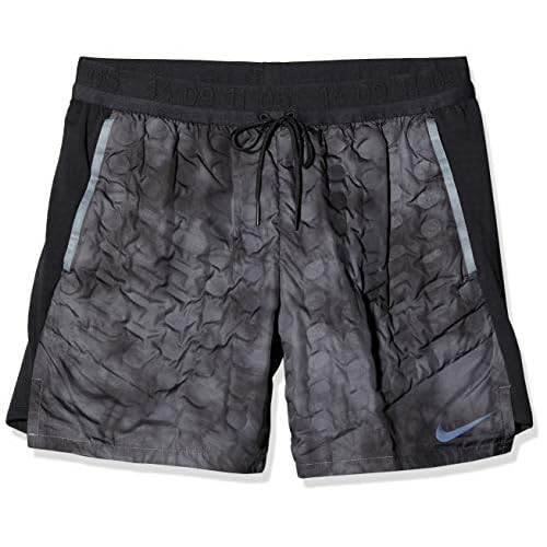 Nike Herren Pro Aeroloft Shorts Badeshorts, Grau (Dark Grey/Black), (Herstellergröße: XX-Large)