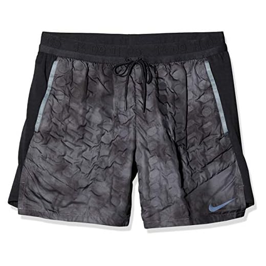 Nike Herren Pro Aeroloft Shorts Badeshorts, Grau (Dark Grey/Black), (Herstellergröße: XX-Large)