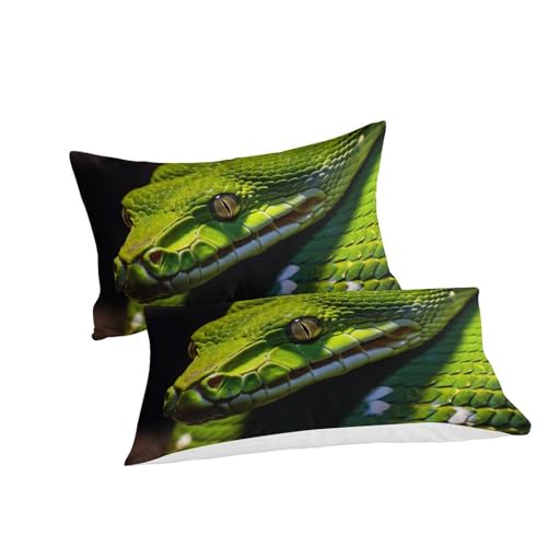 Parure de lit serpent 3D King de qualité supérieure en microfibre douce et résistante - 4