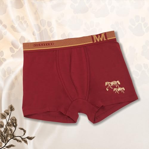 Image of Macroman M-Series MW Signature Collection By Rohit Bal Premium Supima, Modal, Spandex Mens Trunks