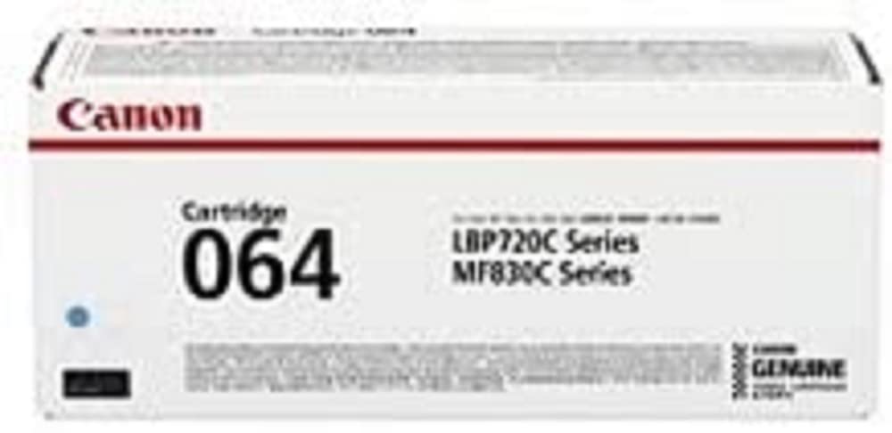 Canon Cartuccia 064 C Toner Ciano, Rendimento 5.000 Pagine, Imballo In Cartone-image