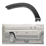 KUAFU Rear Bumper Molding Trim Fender Flare Compatible with 2019-2022 Dodge Ram ProMaster 1500 2500 3500 Wheel Flare PP Plastic Black Right Passenger Side