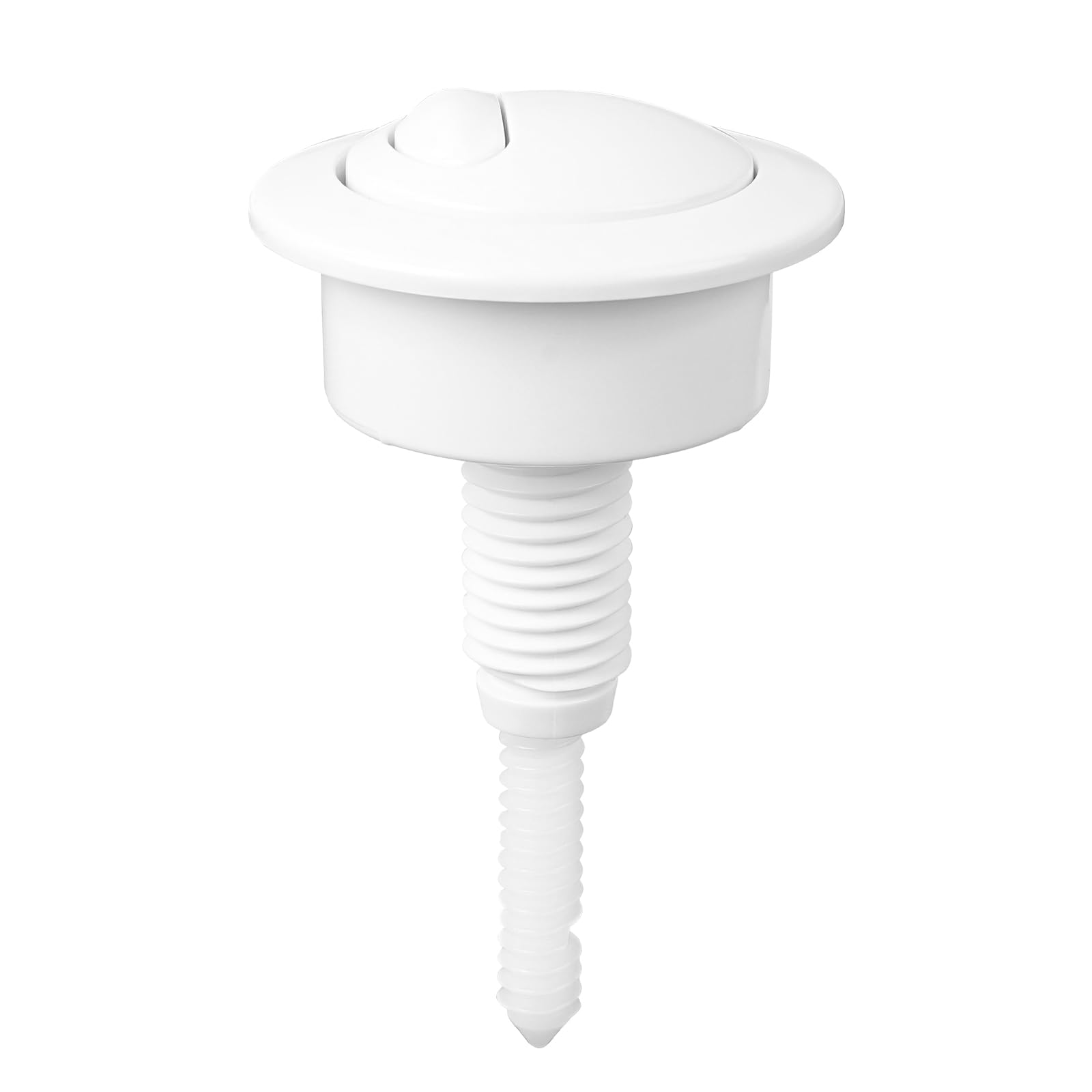 Dual Flush Toilet Cistern Push Button for Twyford for Optima 49 Model 34494907, Fit for Standard Cistern Holes 39-42mm(White)