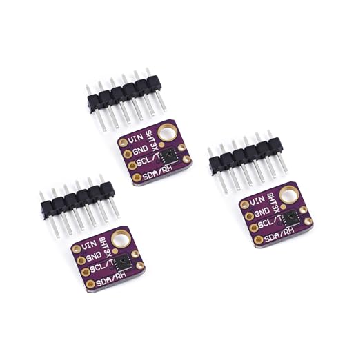 Teyleten Robot SHT31-D SHT31 Temperature Humidity Sensor Module 2.4V-5.5V I2C IIC for Arduino 3pcs