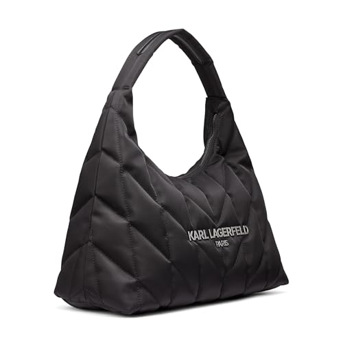 Image of KARL LAGERFELD Women's Voyage Hobo Bag With Logo