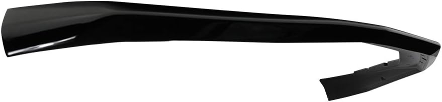 FREEMOTOR802 Compatible with 2016-2018 Chevy Camaro Front Bumper Lip, Factory Style Painted #WA8555 Black ABS Spoiler Guard Splitter Valance Chin