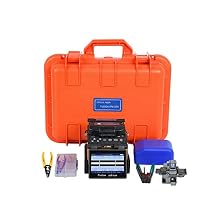 Fusion Splicer JILONG Fusion Splicer KL-280E Real Core Alightment 5000 Splices Electrodes Life, 8s Splice SM Quick Mode Fiber Splicer 0.02dB Splicing Loss Fiber Weldering Machine