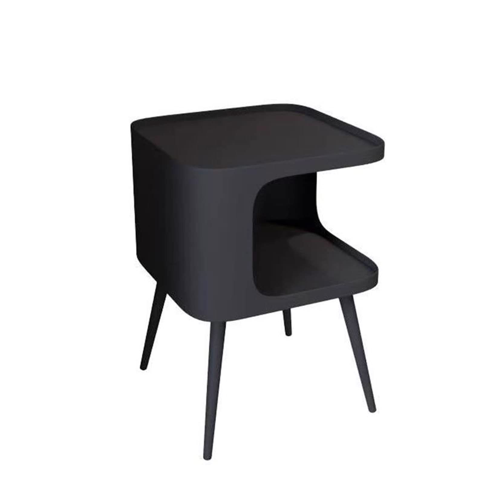 Assemblage facile pour chambre à coucher avec cette table basse à 2 niveaux