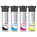Produktbild SHUOLEI T9441 T9442 T9443 T9444 Tintenpatronen Kompatibel für Pro WF-C5210 WF-C5290 WF-C5710 WF-C5790 Drucker C13T944140 C13T944240 C13T944340 C13T944440 (BK/C/M/Y 4-Packs)