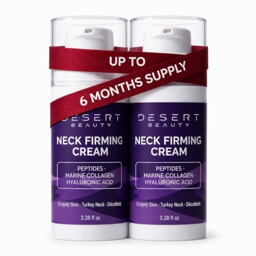 Neck and Decollete Firming Cream Retinol-Free, 3.38 oz 2-Pack