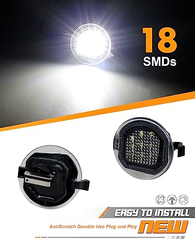 Lámpara LED para Espejo Lateral HERCOO 6000K Blanca miniatura 2