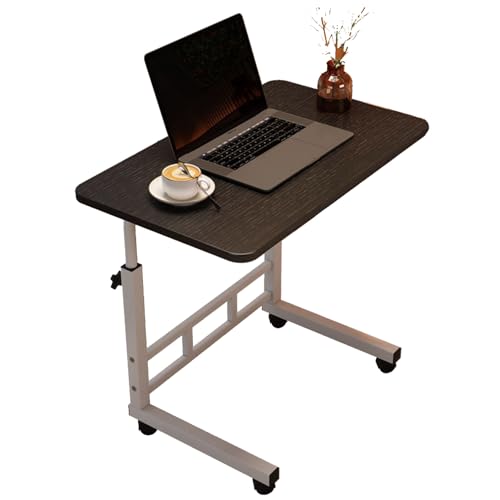 Table de lit avec roulettes et hauteur réglable pour ordinateur