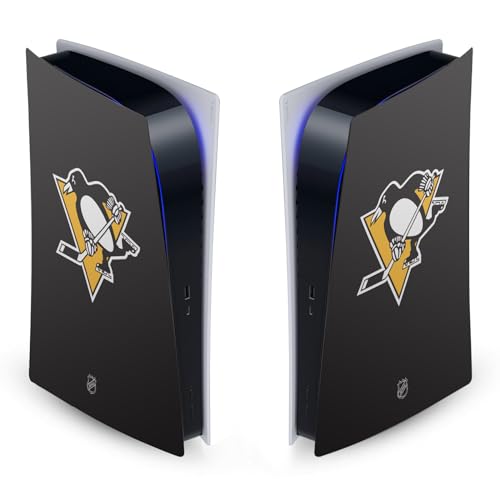 Plaque Frontale Autocollant De Jeu Peau Vinyle PS5 Digital Edition Pittsburgh Penguins NHL