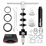 NEWFUN Extractor Rodamientos Bicicleta, Pedalier de Bicicleta (Silver)