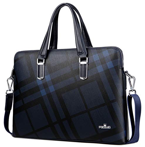 Sac à bandoulière cuir homme FSD.WG mallette ordinateur 14"