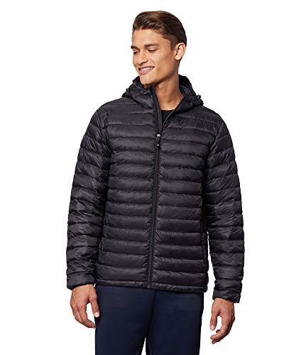 32 Degrees Men's Hooded Lightweight Water-Resistant