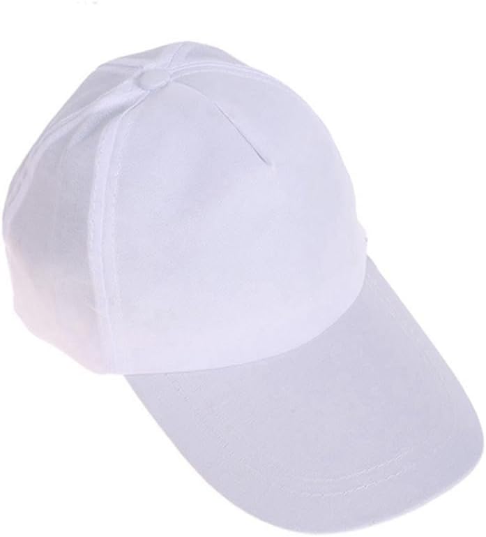 Childrens' 15Pcs DIY Cotton Graffiti Baseball Caps, Running Hats for Kids, Fun Ball Caps for Art Projects
