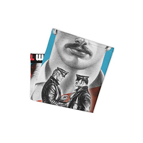 Tom of Finland Gay Face Mask Bandana (queer, facemask, neck gaiter, scarf)4