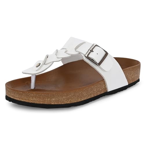Image of Centrino Men's Berkin-Style Slip-On Sandals | Open Toe Design | Soft PU Footbed | Lightweight & Comfortable | Arch Support | On-Grip Sole | Casual Outdoor Wear (6867)