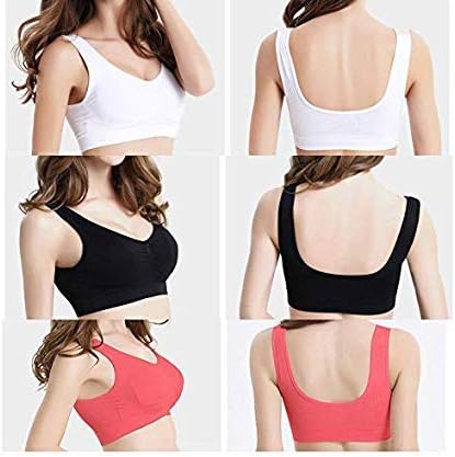 Boolavard Women's Seamless Sports Style Bra Crop Top Vest Stretch Shapewear - Image 6