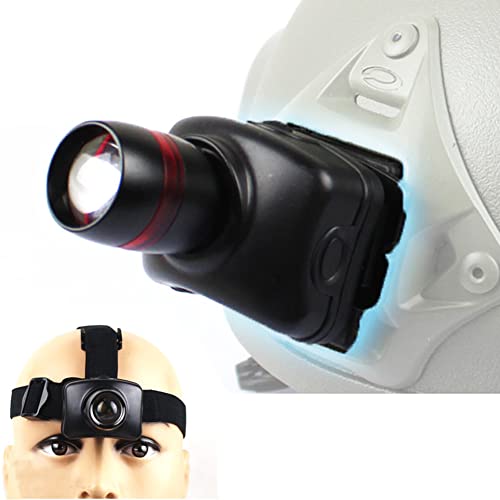 Lampe de poche pour casque tactique LED et stroboscope de sécurité