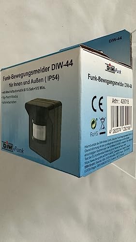 Détecteur de mouvement sans fil DIW-44 pour l'intérieur et l'extérieur. DIW-Funk – vue 2
