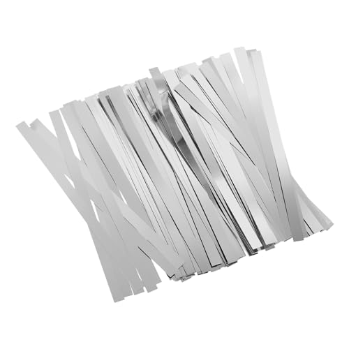 A ABSOPRO Reine Nickelstreifen 0,15x5x100mm für 18650 Batterien (Set aus 100 Stück)