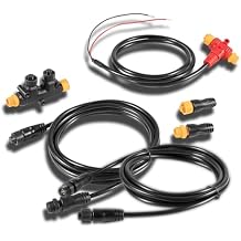 NMEA 2000 Network Starter Kit for Lowrance Simrad B&G Navico Garmin Networks/Fishfinder/Chartplotter, Includes Backbone CablesDrop Cables Tees Terminators Kits, IP67 Waterproof