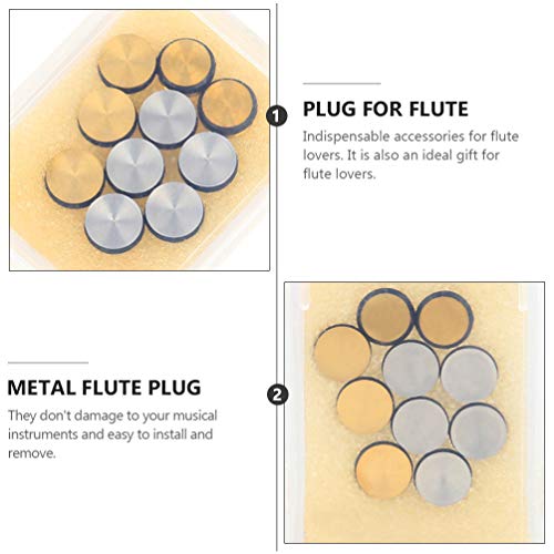 ARTIBETTER 10Pcs Plugue para Orifício de Flauta Plugue de Flauta de Silicone para Chaves de Flauta P