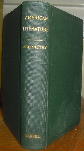 American Literature B000855NQS Book Cover