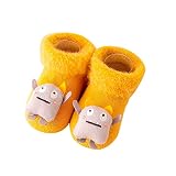 Dasongff Automne et Hiver Confortable bébé Enfant en Bas âge Chaussures Mignon Dessin animé Monstre Forme Enfants Coton Chaud Respirant Doux antidérapant Sol Baskets Chaussures De Football