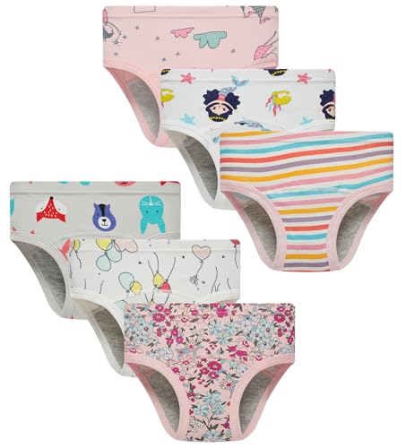 Image of Sladatona Girls Potty Trainer Underwear Toddler Girls Briefs