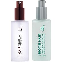 HerStyler Argan Oil & Biotin Hair Serum - Anti Frizz & Hair Growth Bundle