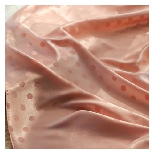 Tissu satin jacquard multicolore au mètre pour couture de robe