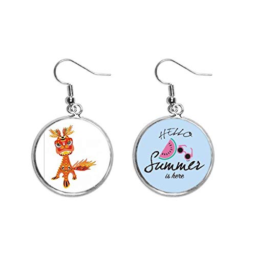 Pendientes de sandía para el verano: estilo fresco en tus tardes de terraza