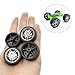 10PCS Toy Car Wheels 32mm Rubber Tire Wheels with Metal Shaft for RC Car Truck DIY Model Toy Wheel Replacement Accessories (2.5x32mm)