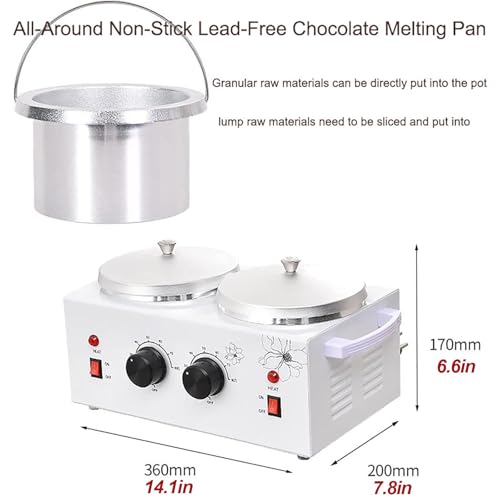 Olla fundidora para chocolate con control térmico miniatura 5