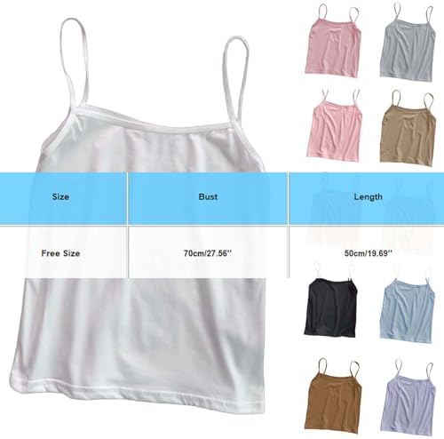 Tank Tops for Women 2026 Sleeveless Scoop Neck Shirts Loose Fit Casual Beach Clothes Summer Going Out Camisole Shirts Plus Size Tank Tops for Women Purple Free Size — view 2