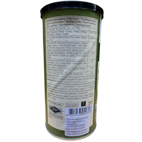NITTAYA - Grüne Currypaste (Vegan) - (1 X 400 GR)