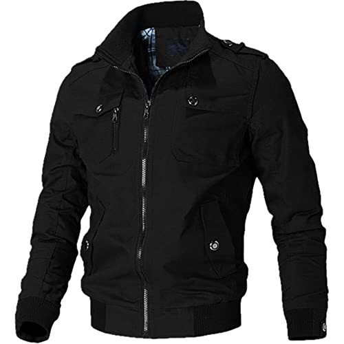 Jaqueta masculina casual windbreaker casaco casaco masculino primavera e outono
